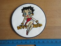 Betty Boop Sitting Pin-up WASP WAC Patch US Army Rockabilly WK2 WWII Nose Art #1