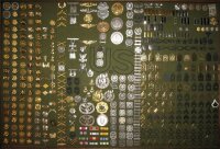 Convolut US Army Rangabzeichen Wasp Major Pilot Wings...