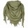 PLO Halstuch Schal Pal&auml;stinenser Headwrap Shemagh OD Green Oliv Supersoft Scarf