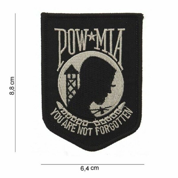 Pow Mia You are not forgotten RIP Soldiers Patch Aufnäher Vietnam USMC US Army