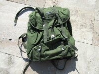 Rucksack Gebirgsj&auml;ger + Tragegestell Backpack +...
