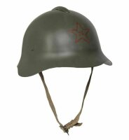 Russischer M36 Stahlhelm Russian Steelhelmet Roter Stern...