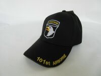 US Army Baseball Cap Blck 101st Airborne Screaming Eagle USMC Marines Vietnam WWII