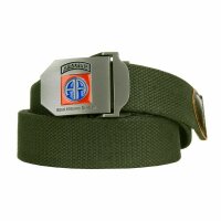 US Army G&uuml;rtel 82nd Airborne Buckle Belt -130cm...