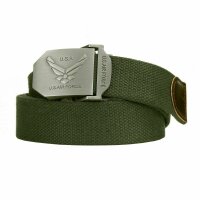 US Army Gürtel USAF Airforce Insignia Wing Buckle...