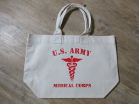 US Army Medical Corps Aescula Stab Mash Vietnam Canvas Bag Shopper