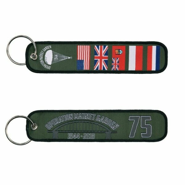 US Army Operation Market Garden 75th Anniversary WWII Schl&uuml;sselanh&auml;nger Key Ring