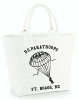 US Army Paratrooper Training Camp Ft Bragg WWII Canvas...