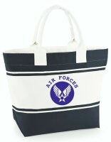 US Army United States Airforce Insignia Wings Canvas Bag...