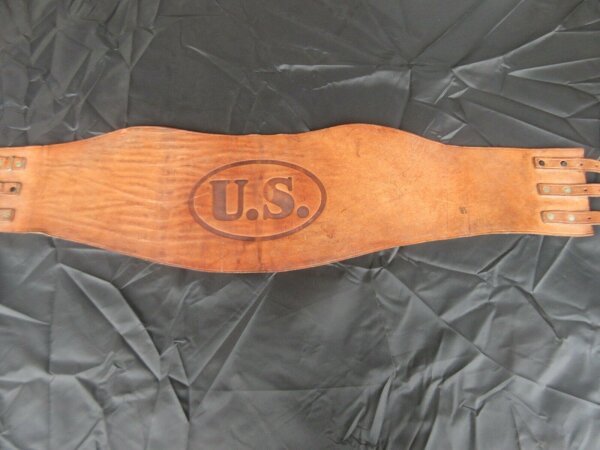US Nierengurt Kidney Belt Motorcycle 40s 50s Leather Belt Chopper Bobber Biker
