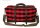 Extended Weekender Bag Oversized Red Plaid