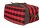 Extended Weekender Bag Oversized Red Plaid