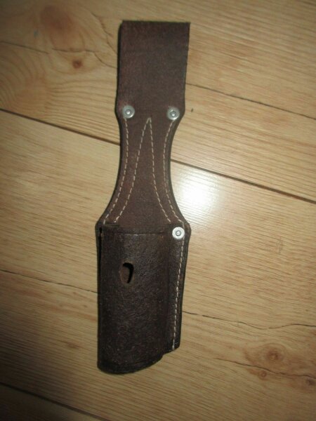 WWI Leather Bayonet Shoe Cover