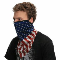 Gesichtsmaske Mund-Nasen-Maske Face Mask Earloop US Flag...