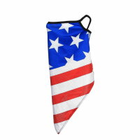 Gesichtsmaske Mund-Nasen-Maske Face Mask Earloop US Flag USA Flagge Stars Stripe