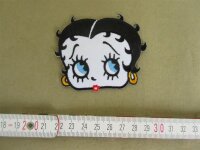 Betty Boop Face Pin-up WASP WAC Patch US Army Rockabilly...
