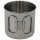 Outdoor Edelstahl Tasse Klappgriffe Kaffeetasse Mug Camping Outdoor Haferl