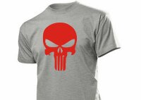 US Army T-Shirt Kult Film TOTENKOPF Skull Castle Saint...