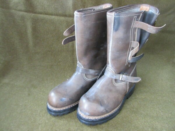 True VTG Biker Buckle Boots Engineer Stiefel Mad Max Steampunk Hand Made BR 41 A