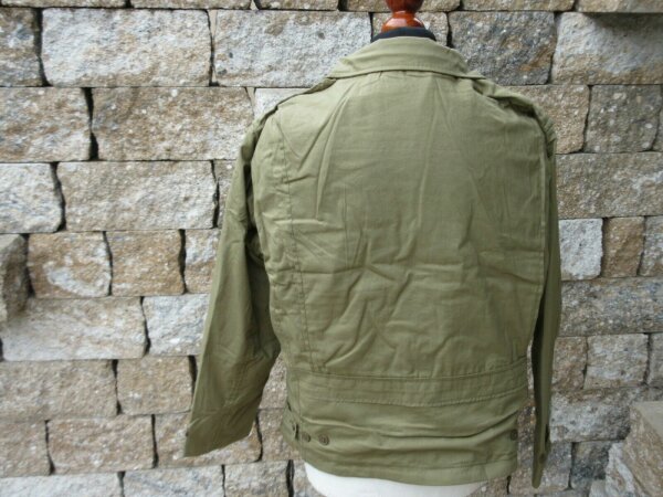 "Fury" US ARMY WWII M41 Field Jacket Vintage Feldjacke Combat Tanker Jacket US40