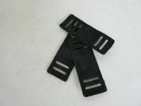 3x Wehrmacht Gasmaske Beriemung Lederverstärkung...