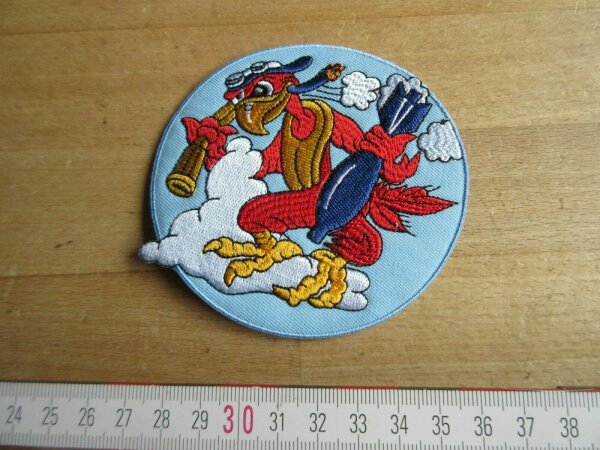 4th Tactical Recon Squadron Papagei Parrot Sqd Airforce USAAF Fliegerjacke Patch
