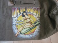 Dinah Might Riding Pin-up Denim Seesack Canvas Duffle Bag US Navy Army Marines 2