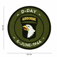 Patch Aufn&auml;her US Army D-Day 101st Airborne...