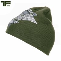 Skull &amp; Wings Totenkopf Strickm&uuml;tze Beanie Hat...