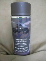 400ml (1L-16,25€) BW NATO Lack RAL6014 Olive Drap...