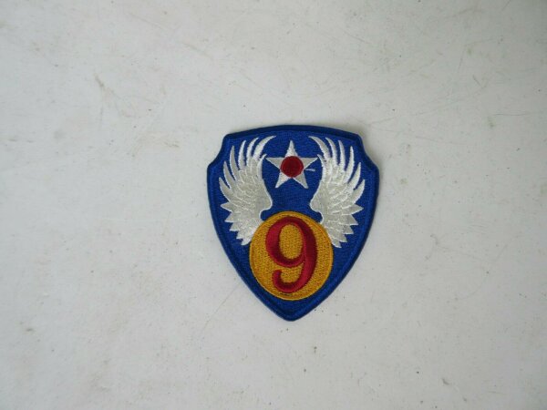 US Army 9th USAAF Allied Airforce Airborne Wings P-51 Mustang Nose Art Patch WK2