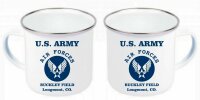 US Army Air Forces Buckley Field USAAF USAF Emaille Tasse...