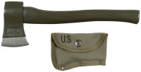 US Army Axt + Hülle Axe + Cover SEMS 1942 USMC Marines Normandie WW2 WK2 M1910