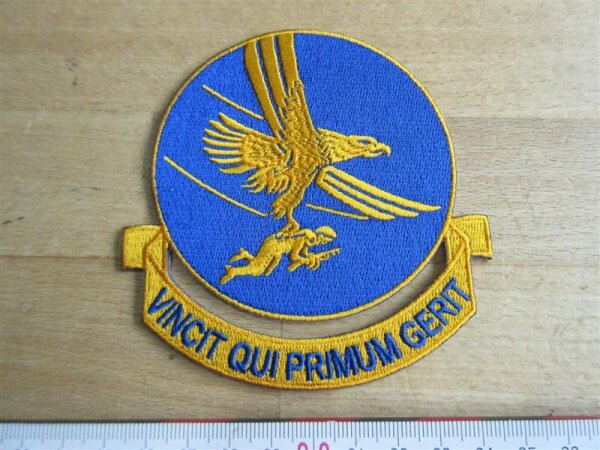 US Army Patch WWII USAAF TROOPERS CARRIER COMMAND Vincit Qui primum gerit WK2