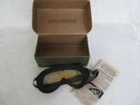 US Army Polaroid Airforce B8 Flying Goggles M-1944 WK2 WWII Mint in Box USAAF
