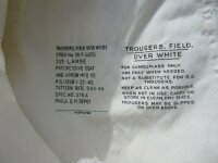 US Army Trousers Field Overwhite M1944 WKII WWII Winter Hose Snow Camo QM Depot