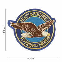 US Army WWII PATCH PRATT &amp; WHITNEY DEPANDABLE ENGINES...