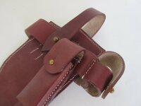 WWI WK1 C96 Mauser Rote 9 Holster Tragegestell + Putzstock Leather Harness + Rod