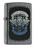 Zippo Speed Junkies Moto Club US Car Hot Rod Biker Nascar...