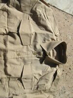 Army Chino Shirt Tropenhemd Service Hemd Vintage Fieldshirt Diensthemd uniform
