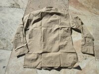 Army Chino Shirt Tropenhemd Service Hemd Vintage Fieldshirt Diensthemd uniform