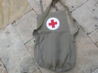 Britische Kampftasche Pack M37 Combat Bag Umhängetasche Red Cross Medical Corps