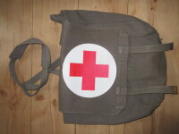 Britische Kampftasche Pack M37 Combat Bag Umhängetasche Red Cross Medical Corps