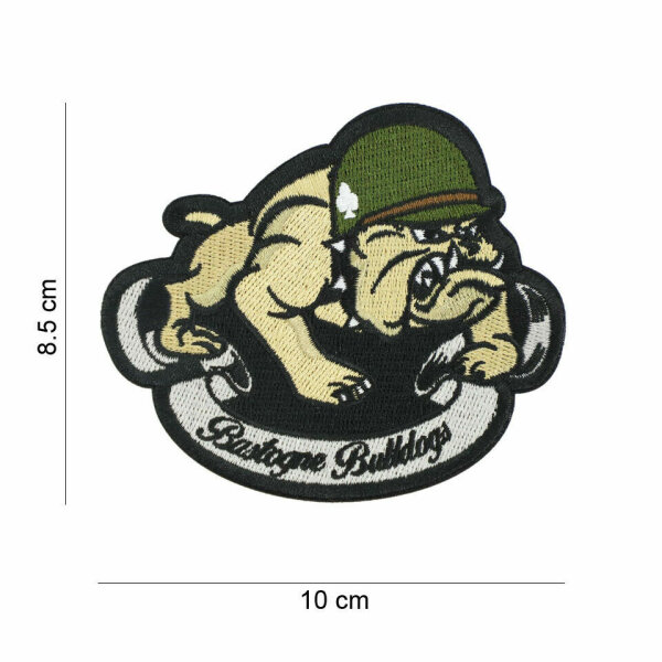 Patch Aufn&auml;her US Army D-Day Invasion Bastogne Bulldogs USMC Marines WWII WK2