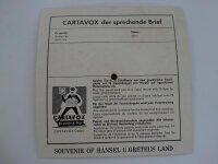 Cartavox der sprechende Brief Hansel &amp; Gretels Land...