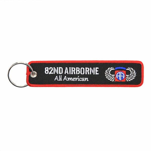 Schl&uuml;sselanh&auml;nger US Army 82nd Airborne Division Paratrooper Key Ring WW2 D-Day