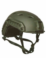 Tactical Helmet Mich Fast W/Rail Oliv Taktischer Helm...