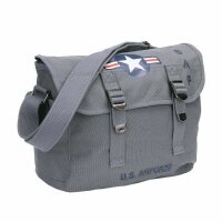 US Army Canvas Kampftasche Schultertasche Vintage WW2...