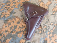 WH P08 Pistolen Tasche Hard Shell Pistol Holster Leather...