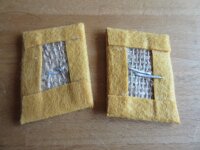 1p Luftwaffe Uniform Kragenspiegel Luftwaffe Flieger WH WK2 WWII Collar Badges